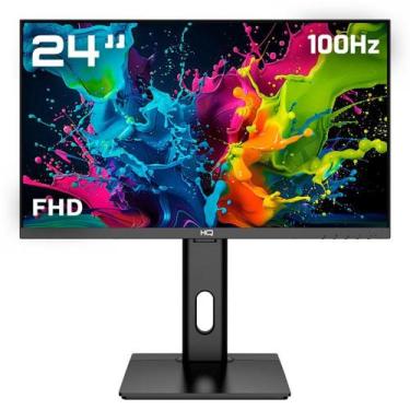 Imagem de Monitor HQ Pro 24 LED, 100Hz Full HD, Ergonômico, Ajuste de Altura e R