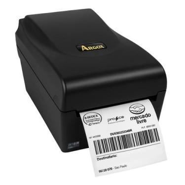 Imagem de Impressora de Etiqueta Argox OS-214 EX PRO USB/Serial/Eth Preta