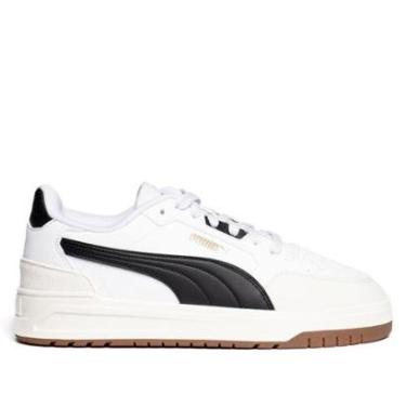 Imagem de Tênis Masculino Puma Shuffle Downtown Formstrip Branco/Preto-Masculino