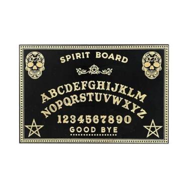 Imagem de Tabuleiro Ouija De Madeira De 12 Polegadas Gravado Com Pêndulo Mágico 