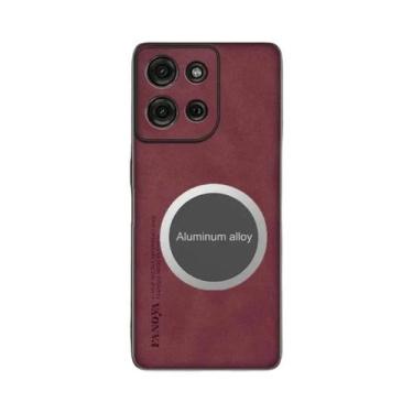 Imagem de Capa Magnética De Couro Para Celular MOTO Edge 70 60 50 Neo pro Ultra 