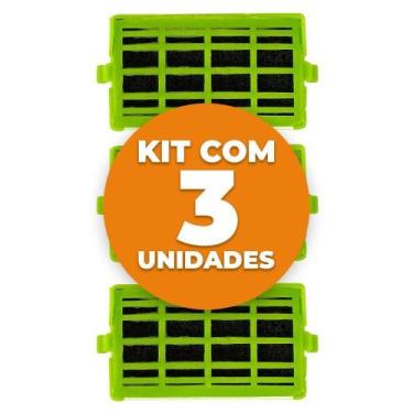 Imagem de Filtro De Ar Anti Odor Refrigerador Consul Brastemp W10515645 3 Unidad