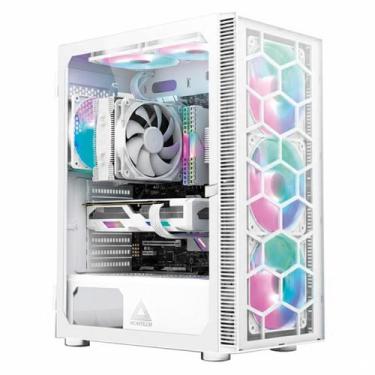 Imagem de Gabinete Gamer Montech X3 Glass, Mid Tower, White, ATX, 6 Fans, Vidro 