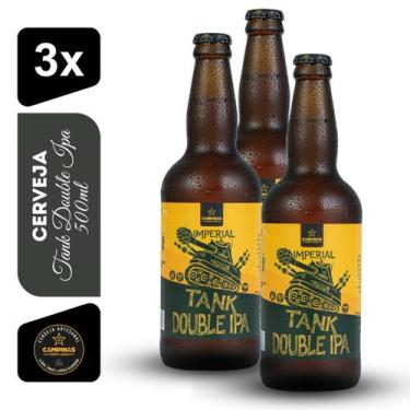 Imagem de Cerveja Imperial Tank Double IPA Campinas 500ml Kit 3 unidades - Cerve