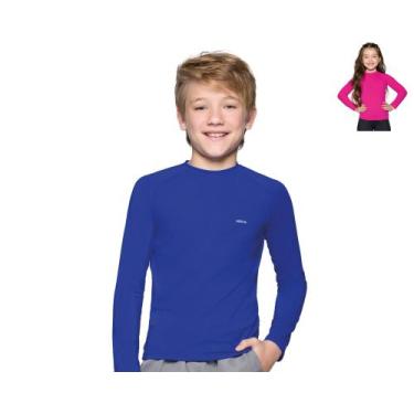 Imagem de Camiseta termica infantil c/ proteção uv praia-piscina prime - Selene,