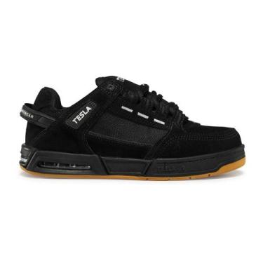 Imagem de Tênis Tesla Coil Delux Black Gum - Exclusivo, 44, Preto