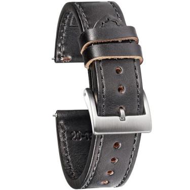 Imagem de Pulseira de relógio torbollo Horween Leather Quick Release 18 mm, 20 m
