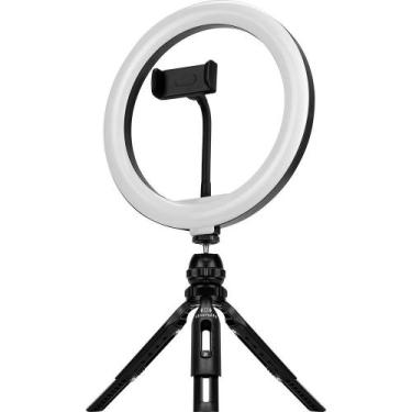 Imagem de Ring Light Streamplify, 10, USB, 5V, Com Tripé, Suporte para Smartphon