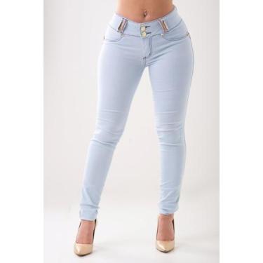Imagem de Calça Guria Perfeita Jeans com bojo removível, 36
