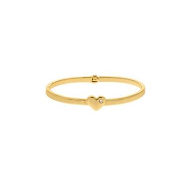 Imagem de Bracelete Coração - Banhado em Ouro 18k - Tri Gata Semijoias
