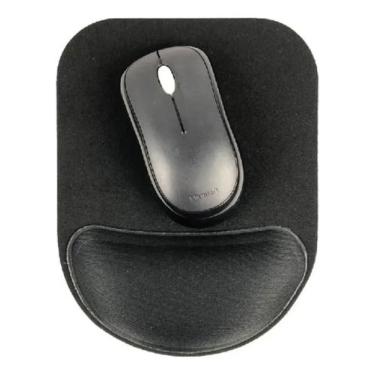 Imagem de MousePad PRETO Neoprene Ergonômico Compact RELIZA - 003769