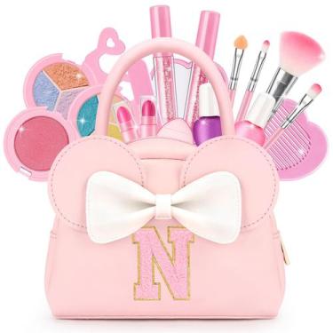 Imagem de Kit de maquiagem mibasies Kids 18 unidades com bolsa inicial para cria