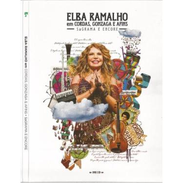 Imagem de Cd + dvd elba ramalho em cordas, gonzagas e afins sagrama - NOVOD