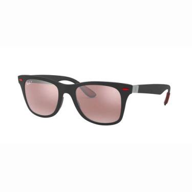 Imagem de Óculos de Sol Ray-Ban RB4195M Scuderia Ferrari Collection, 52mm
