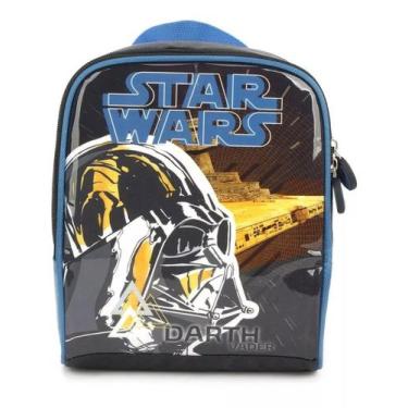 Imagem de Lancheira Infantil Térmica Escolar Star Wars Darth Vader - luxcel, Azu