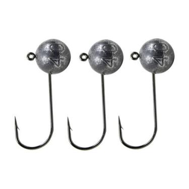 Imagem de Jig Head Esférico 40g (Anzol 4/0) - Chumbadas Oficial - 3 Unidades