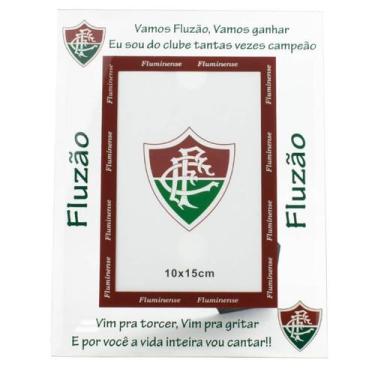Imagem de Porta Retrato de aluminio 1 Foto 15X10cm Fluminense - mileno