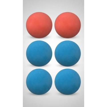 Imagem de Kit 4 Bolas Borracha N3 Frescobol Lazer Pet - Congratulations Store