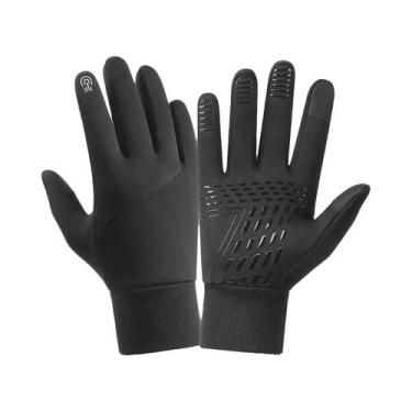 Imagem de Luvas De Ciclismo Unissex Impermeáveis Com Tela Sensível Ao Toque, Que