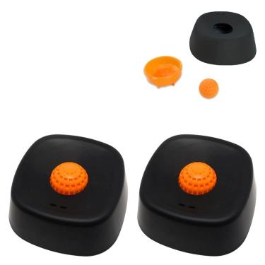 Imagem de Comedouro Lento Tigela De Lamber Kit 2 Uni Cachorros Gatos Caes Pet Filhote Alimentadora Brinquedo Alivio De Tedio
