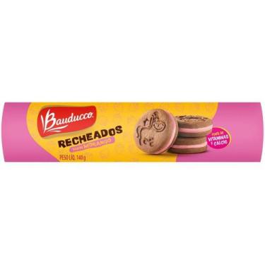 Imagem de Biscoito Morango Recheados Bauducco 140g