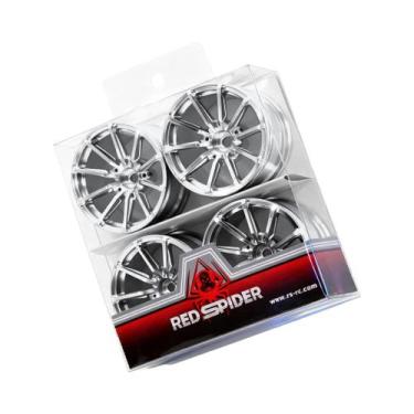 Imagem de RS Red Spider 1:10 Flat Run PTG2 RV TT02 Unlimited FW06 Rodas de liga 