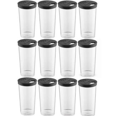 Imagem de Kit 12 Farinheiros Porta Temperos Farofa UZ 500ml Condimentos Restaura