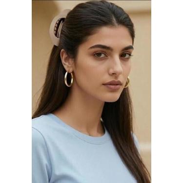 Imagem de Presilha de Cabelo Feminina Premium em Acetato  Piranha Elegante - Tre