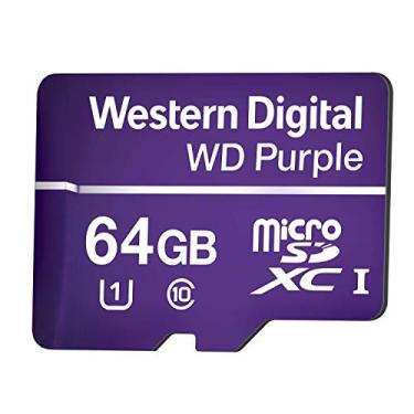 Imagem de Cartao Micro SD Purple Intelbras de 64GB para Sistemas de Seguranca Eletronica Intelbras, Cartões SD, Roxa, Único