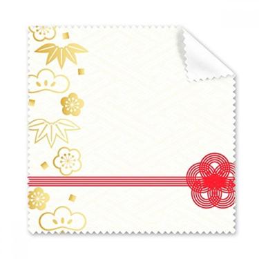 Imagem de Golden Sakura Pano de limpeza com estampa de flores geométricas 5 peças