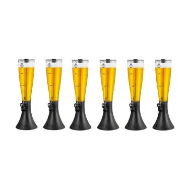 Imagem de KIT - 6 Torres de Chopp Tulipa 3,5L Super Gelada - Marchesoni