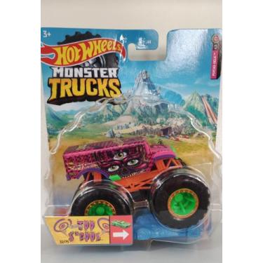 Pista de Carrinhos Hot Wheels - Monster Trucks - Estação de