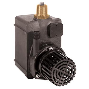 Imagem de Little Giant PE-2YSA Bomba de lavadora de peças submersíveis de poliéster 115V, 1/40 HP, 300 GPH com encaixe de conduíte para soluções aquosas ou solventes listados pela UL com cabo de alimentação sem