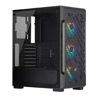 Imagem de Gabinete Gamer Corsair iCUE 220T RGB Mid-Tower Preto com vidro temperado - CC-9011173-WW
