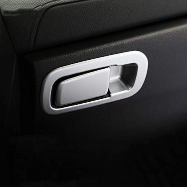 Imagem de JIERS Para Honda Civic 10º 2016-2017, caixa de armazenamento interna, moldura adesiva, tampa da maçaneta da porta