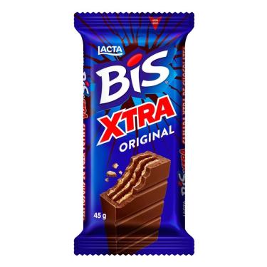 Imagem de Chocolate Bis Xtra ao Leite 45g Embalagem com 24 Unidades