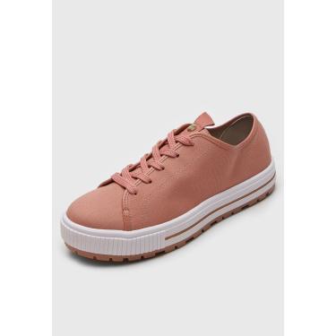 tênis moleca tratorado rosa