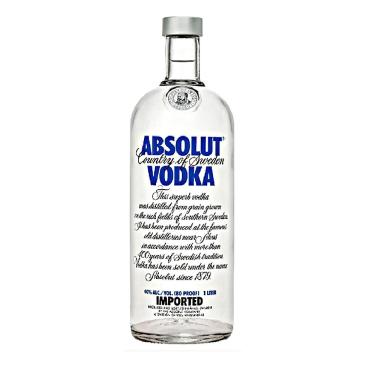 Imagem de Vodka Importada Sueca Absolut Natural 1l Lacrada