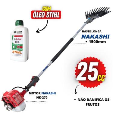 Imagem de Pente Mecânico Para Derriçar Café Nakashi Braço Longo de 1500mm Motor Resistente Nakash...
