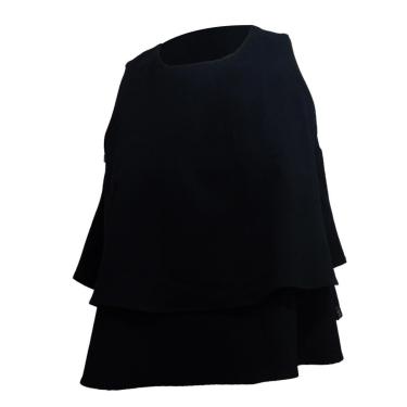 Imagem de Blusa Godê Alma de Praia Preta-Feminino