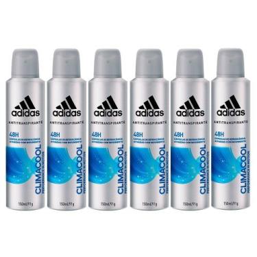 Imagem de Kit 6X Desodorante Adidas Climacool Aerosol Antitranspirante 48H 150ml