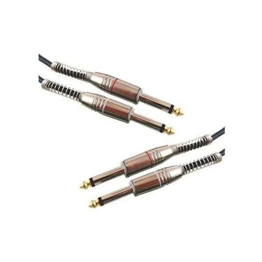 Imagem de Cabo de Áudio MXT 2 P10 X 2 P10 Mono 1,8 Metros - CB0456