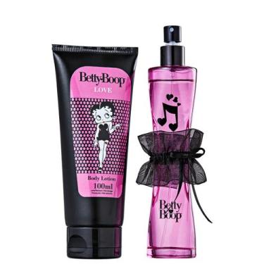 Imagem de Conjunto Betty Boop Love Feminino - Desodorante Colônia 50ml + Hidrata