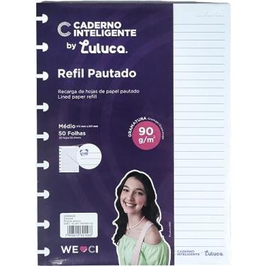Imagem de Caderno Inteligente Refil A5 By Luluca 90G 50Fls Pacote 108973