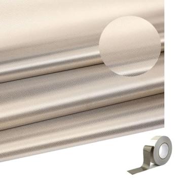 Imagem de Faraday Fabric Tecido Faraday e fita Faraday, reduzindo o bloqueador de roubo de identidade EMF para seu telefone carteira ou bloco de laptop Singal (Color : Silver, Size : 0.5x1.08m)