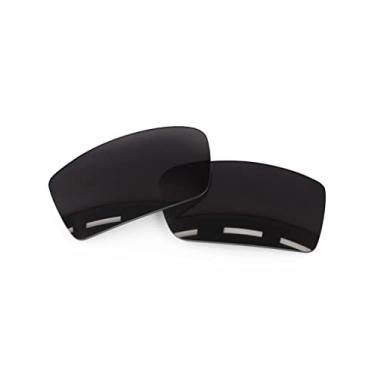 Imagem de Forobb Lentes de reposição polarizadas para óculos de sol Oakley Gascan OO9014 - preto carbono - policarbonato polarizado