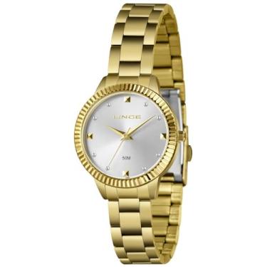 Imagem de Relógio Lince Feminino Ref: Lrg4814l34 S1kx Fashion Dourado