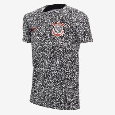 Imagem de Camiseta Nike Corinthians Pré-Jogo 2024 Academy Pro Infantil-Unissex