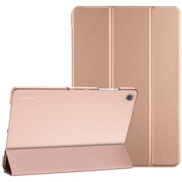 Imagem de ProCase Capa inteligente para Galaxy Tab A9 Plus/A9+ 5g 11 polegadas 2023 SM-X210 SM-X215 SM-X216 SM-X218, capa protetora traseira rígida com suporte fino para Galaxy Tab A9 Plus 2023 - ouro rosa