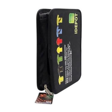 Imagem de Fancyes Saco acessório para árbitro de futebol, ferramenta para árbitro, bolsa de transporte com zíper para placa tática de futebol, apito, cartões de árbitro, 2.7 pol. x 11.9 pol. x 8.3 pol.